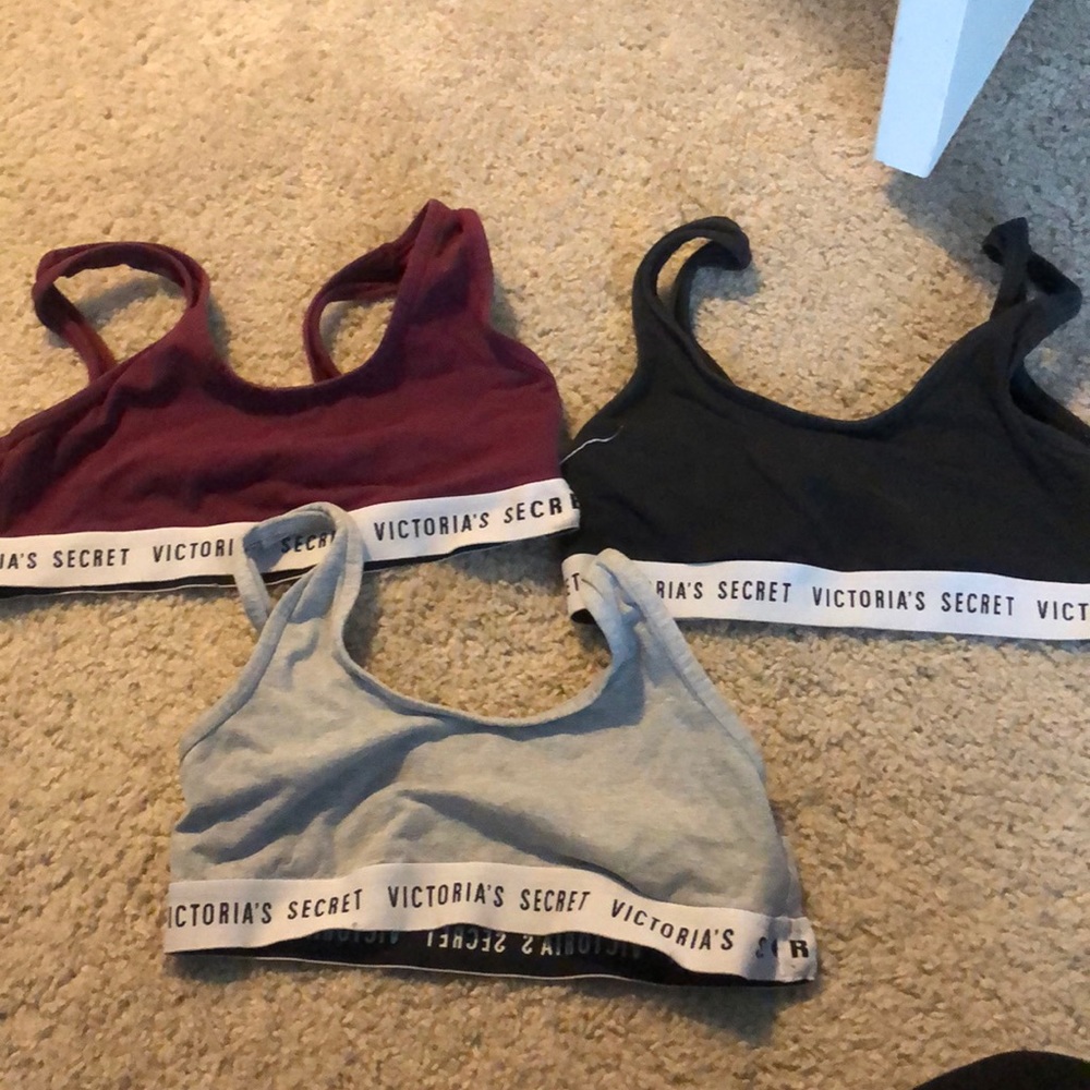 3 Victoria secret sports bras
